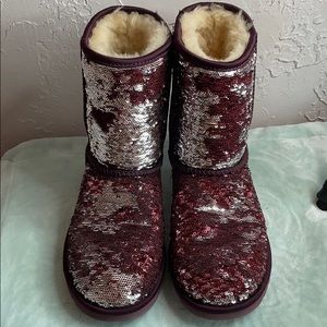 Sequin uggs